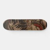 Skateboard Peinture chinoise de dragon (Horz)