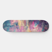 Skateboard Peinture couleur Galaxy Nebula aquarelle (Horz)