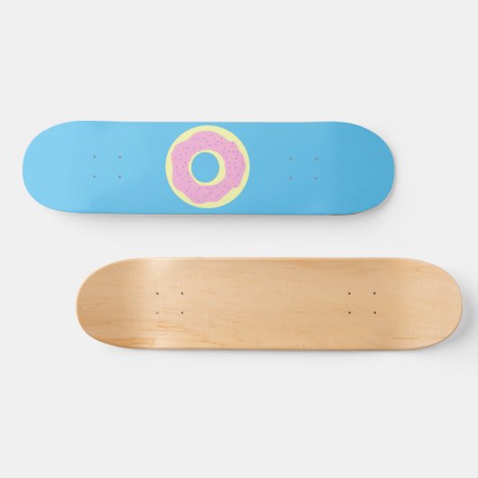 Skateboard peinture de donut (Horz)