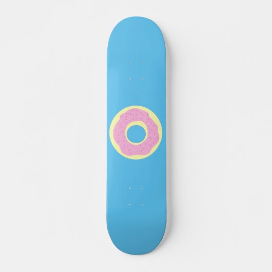 Skateboard peinture de donut (Devant)