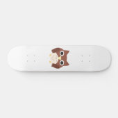 Skateboard peinture de hibou (Horz)