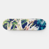 Skateboard Peinture de la jungle sauvage, Forêt nature botani (Horz)