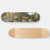 Skateboard Peinture de la Renaissance de Botticelli (Horz)