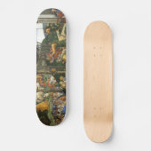 Skateboard Peinture de la Renaissance de Botticelli (Recto)