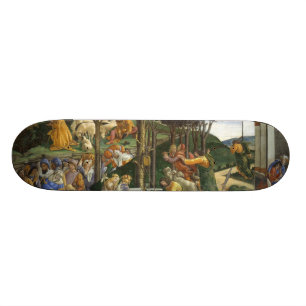 Skateboard Peinture de la Renaissance de Botticelli