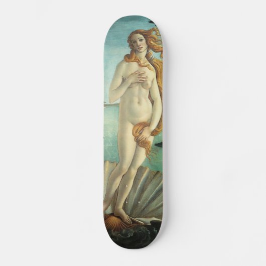 Skateboard Peinture de la Renaissance de Botticelli (Recto)