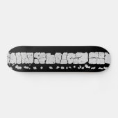 Skateboard Peinture de route fissurée (Horz)
