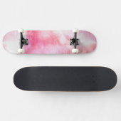 Skateboard peinture rouge de main d'arrière - plan (Horz)