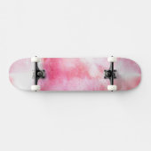 Skateboard peinture rouge de main d'arrière - plan (Horz)