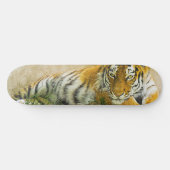 Skateboard Peinture sur tigre (Horz)