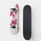 Skateboard Peintures florales abstraites 3 d'aquarelle (Recto)
