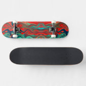Skateboard Peintures humides (Horz)