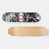 Skateboard Pelle et crânes (Horz)