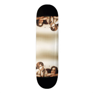 Skateboard Pensée d'anges de Sistine Madonna