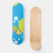 Skateboard Pensées arc-en-ciel Dalek (Recto)
