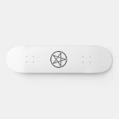 Skateboard Pentacle Wiccan (Pentagramme) (Horz)