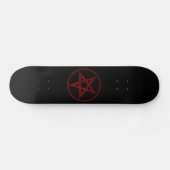 Skateboard Pentagram Red Devil (Horz)