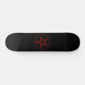 Skateboard Pentagram Red Devil (Horz)
