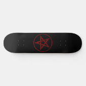 Skateboard Pentagram Red Devil (Horz)