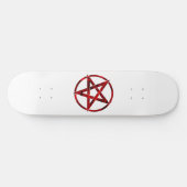 Skateboard Pentagram Red Devil (Horz)