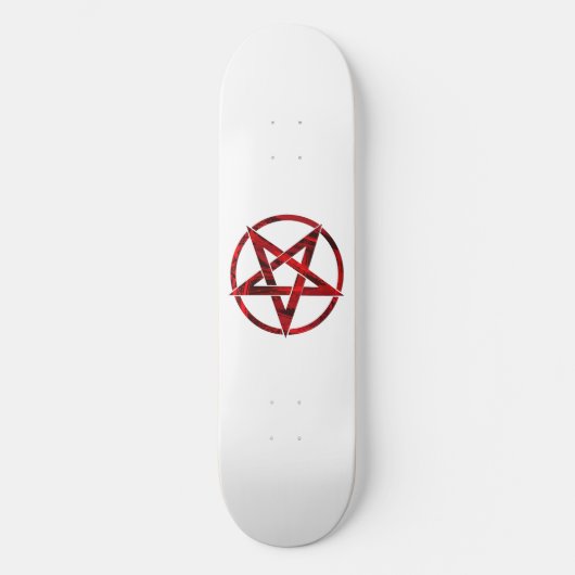 Skateboard Pentagram Red Devil (Recto)
