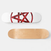 Skateboard Pentagram Red Devil (Horz)
