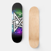 Skateboard pentagramme du Wiccan (Recto)