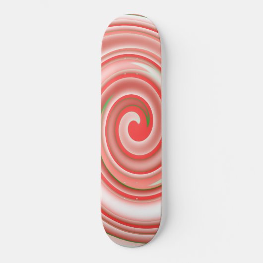 Skateboard Peppermenthe Candy Swirl (Recto)