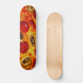 Skateboard Pepperoni et Pizza aux champignons (Recto)