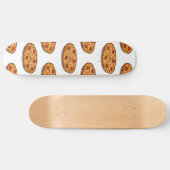 Skateboard Pepperoni Pizza Motif; cuisine italienne (Horz)