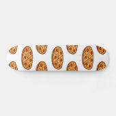 Skateboard Pepperoni Pizza Motif; cuisine italienne (Horz)