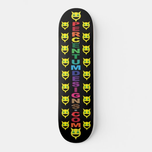 Skateboard PERCENTUMDESIGNS.COM 2 Skate (Recto)