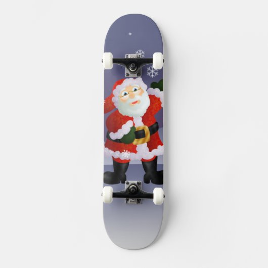 Skateboard Père Noël (Recto)