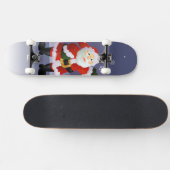 Skateboard Père Noël (Horz)