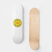 Skateboard Père Noël Fe Nouveau-Mexique (Recto)