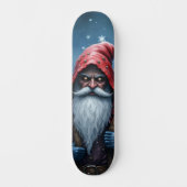 Skateboard Père Noël Frostbite et son elfe de malice. (Recto)