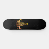 SKATEBOARD PÈRE NOËL PETITS AIDES ARBRE DE NOËL (Horz)