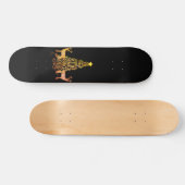 SKATEBOARD PÈRE NOËL PETITS AIDES ARBRE DE NOËL (Horz)