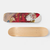 Skateboard Père Noël vintage (Horz)