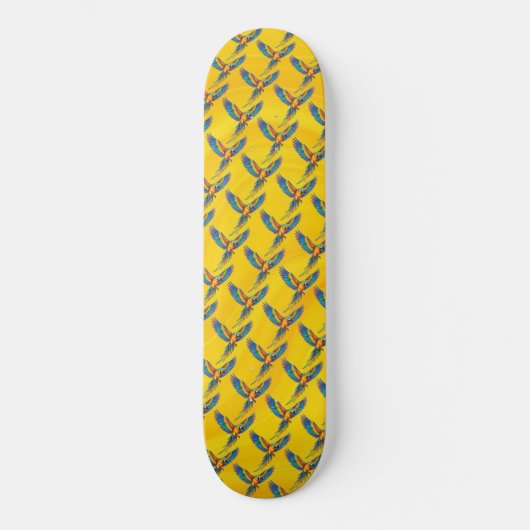 Skateboard Perroquet (Recto)