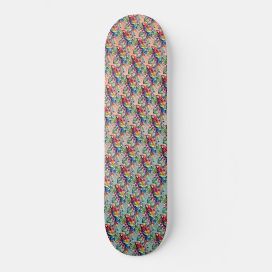 Skateboard Perroquet (Recto)