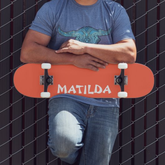 Skateboard Persimon Nom moderne | Style tendance (Extérieur 3)