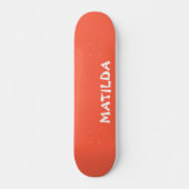 Skateboard Persimon Nom moderne | Style tendance (Devant)