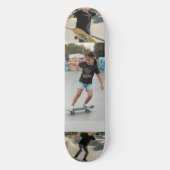Skateboard Personalized 3-Photo Wall Art | Custom Kids Photo  (Recto)
