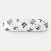 Skateboard Personalized Company Branded Custom Minimalist  (Horz)