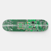 Skateboard Personalized Green PCB Circuit Board for IT Pros (Horz)