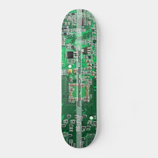 Skateboard Personalized Green PCB Circuit Board for IT Pros (Recto)