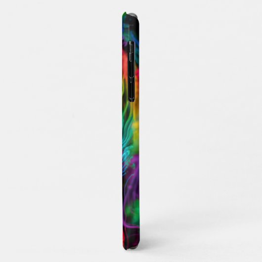 Skateboard Personalized Modern Rainbow lady Case-Mate iPhone Case (Achterkant/links)