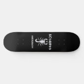 skateboard Personalized Scorpio Zodiac Sign (Horizontaal)