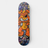 Skateboard Personalized Teddy Zombie (Voorkant)